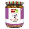 Addme Hot Garlic Pickle 500 gm Spicy Lahsun Achar Glass Jar 500g view 1