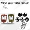 Natruen Szechuan Red+Green Peppercorn Whole 4 Oz Each, Red and Green Sichuan Peppercorns Variety Pack view 3