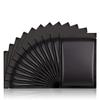 100pcs 4"X 6" Smell Proof Bags Resealable Mylar Bags Foil Pouch Double-Sided Bag Matte Black