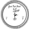 Yoga - Edible Cake Topper - 10" round view 1