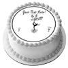 Yoga - Edible Cake Topper - 10" round view 2