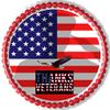 Veterans Day (Nr2) - Edible Cake Topper - 7.5" round view 1