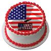 Veterans Day (Nr2) - Edible Cake Topper - 7.5" round view 2