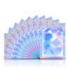 200pcs 3"X 4" (storage size 2.6X2.6 '') Smell Proof Resealable Mylar Bags Food Storage Holographic Bags Foil Pouch Double-Sided Zipper lock Bag view 1