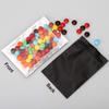 100pcs 4"X 6" Smell Proof Resealable Mylar Bags Front Matte Clear Back Matte Black Food Storage Foil Pouch Zipper lock Bag view 2
