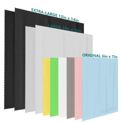 10 Pack Microfiber Cleaning Cloth for Glasses Large, Eye Glass Clean Cloths for Cleaning Lenses, Glasses, Screens, Cameras, Cell Phone, Eyeglasses, LCD TV Screens, Tablets 