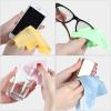 10 Pack Microfiber Cleaning Cloth for Glasses Large, Eye Glass Clean Cloths for Cleaning Lenses, Glasses, Screens, Cameras, Cell Phone, Eyeglasses, LCD TV Screens, Tablets  view 2