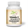 Zen Supplements Natural Vitamin E  400IU Vitamin E Capsules with 100% Natural Mixed Tocopherols - Non-GMO E Vitamin  250 Softgels view 1