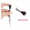 Precision Screwdriver Set, Eyeglass repair kit with 10-style screwdrivers/nose pads/4 in 1 portable screwdrivers/ear hook/tweezer for eyeglasses sunglass watch calculator (with 70-style screws) view 3