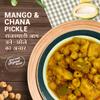Add me Rajasthani Mango Chana Chole Achar 500 gm Chickpeas aam ka Pickle 500gm Glass Pack view 4