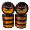 Jack Links Original and Teriyaki Jerky Chew Bundle | Original Beef Jerky Chew | Teriyaki Beef Jerky Chew | .32 oz Cans | 4 Cans Each Flavor | 8 Total Cans view 1