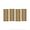 BPA-Free, Biodegradable, Organic Bamboo Toothbrush - Charcoal Infused Naturally Whitening Bristles, Pressed Glue-Free Bristles, Environmentally Friendly (32-Pack) view 1