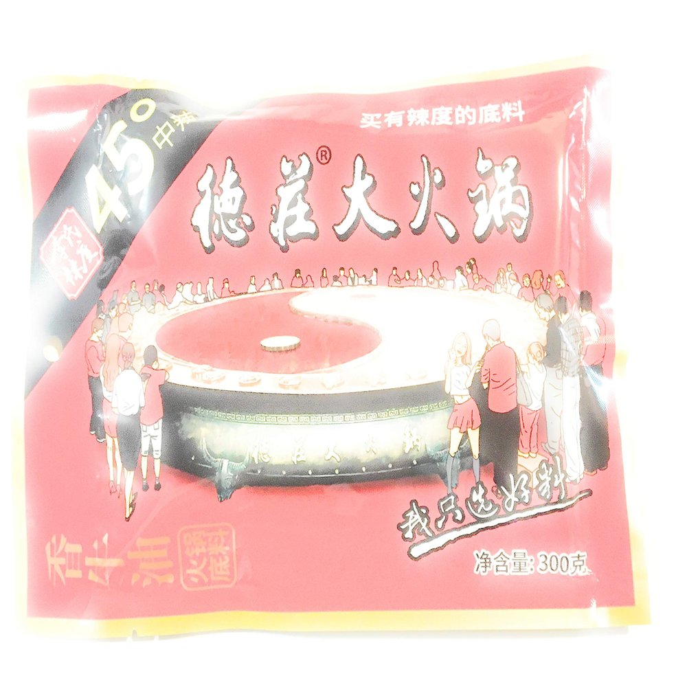 45 Degrees Spicy Hot Pot Seasoning Sauce 10.5 Oz
