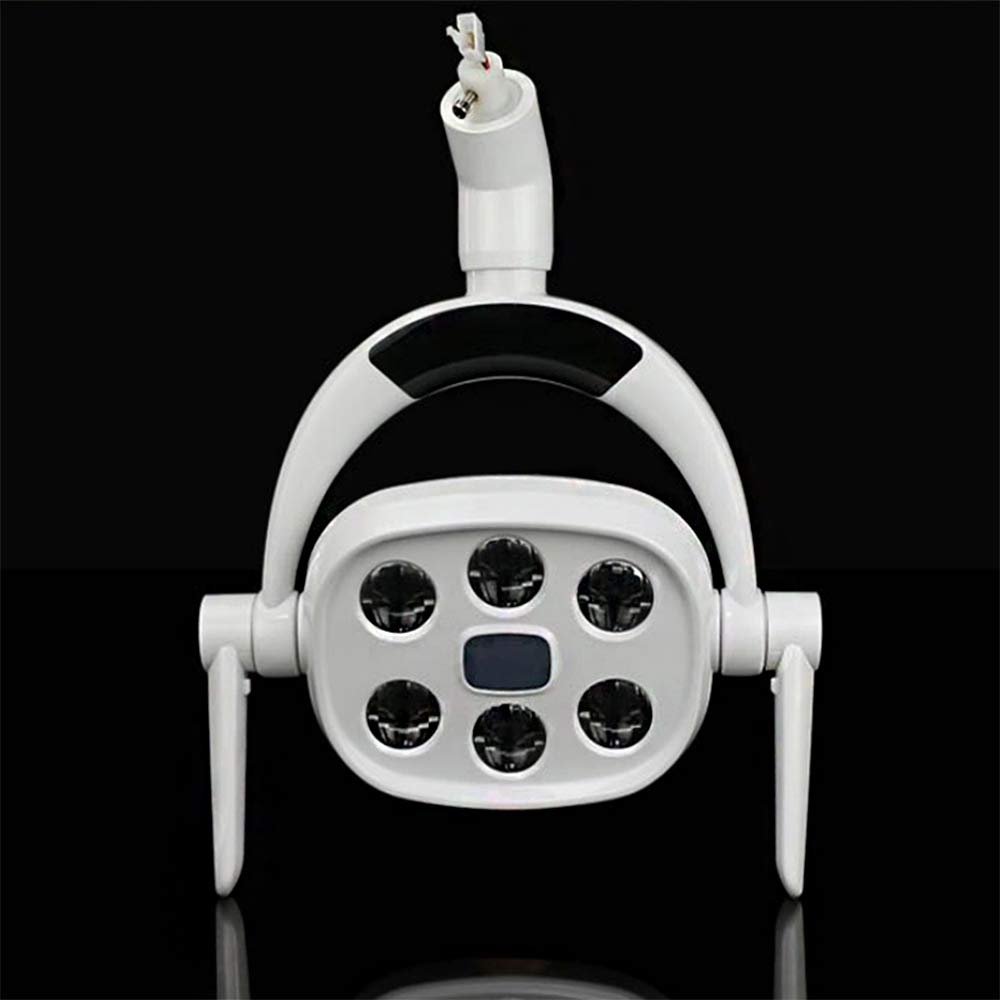 15W Induction Light Dental LED lamp AC/DC 12-24V Dental Oral Lamp for Dental Chair Unit, Pet Surgery Lamp22mm Connector
