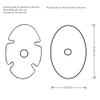 Anti Slip Pad for Hydrophobic Lenses, Anti Skid Film, Lens Protecting Pad 4030mm view 3