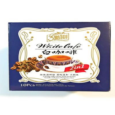 3:15 Pm 2 In 1 White Coffee (10 Pcs) 8.8 Oz