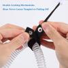 Jakia CPAP Hose Holder Hanger Hook Organizer Tube Clamp and Support Minimize Hose Tangle and Air Leakage with Angles Adjustable CPAP Accessory Supplies_Make Sleep Better view 4