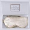 ZIMASILK Adjustable 100% 22 Momme Mulberry Silk Sleep Mask for Sleeping, Filled with Premium Mulberry Silk, Softest & Breathable Eye Sleeping Mask (Beige) view 1