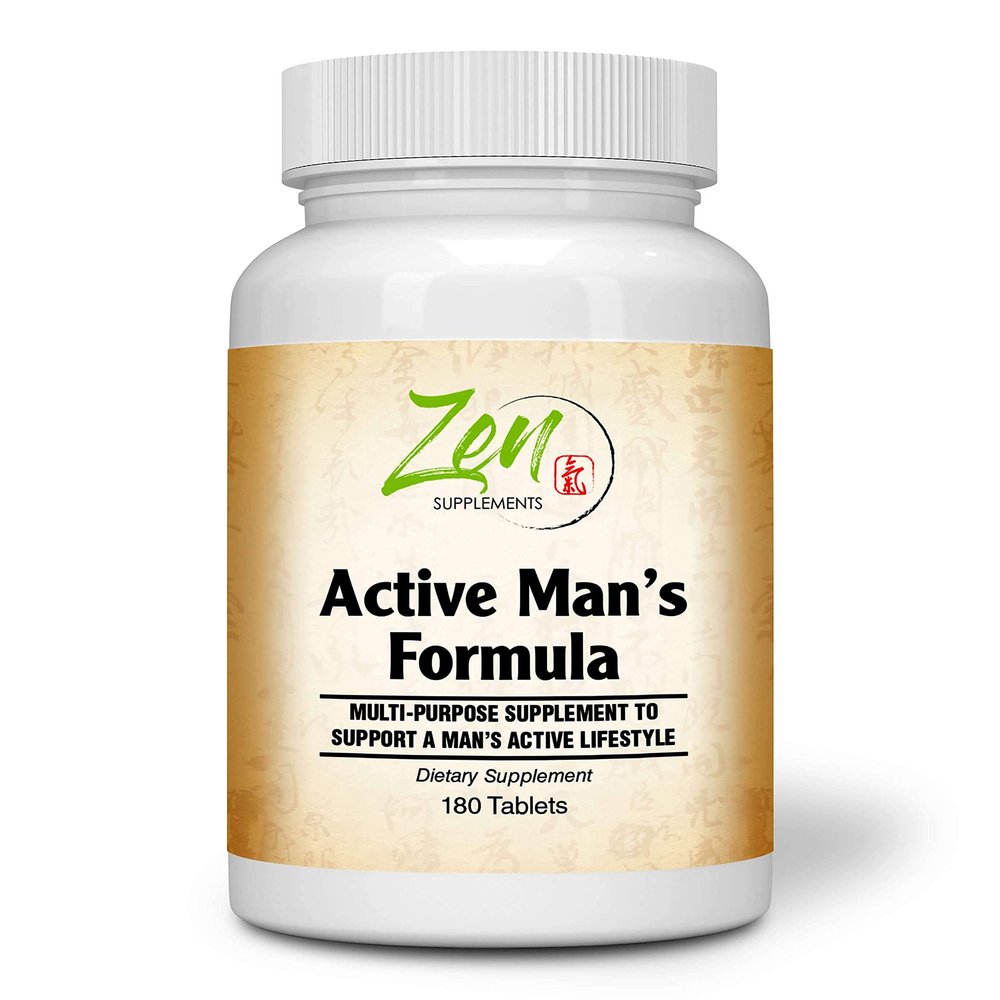 Active Mens Multivitamin - Best Men's MultiVitamins - Extra Strength Daily Multivitamin For Men With Essential Vitamins, Minerals, Herbal Extracts & More - Support Overall Health & Well-Being -180 Tab