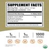 BulkSupplements.com Organic Lion's Mane Mushroom Extract Powder - Lions Mane Supplement Powder, Superfood for Well-Being - Vegan, 1g per Serving, 1kg (2.2 lbs) (Pack of 1) view 2