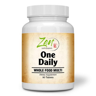 Zen Supplements Daily Multivitamin for Men & Women - Best Immunity Vitamins for Adults, Whole Food Fruit and Vegetables in These Pure MultiVitamins - B6 Vitamins, Folic Acid, Super B Complex -90 Tab