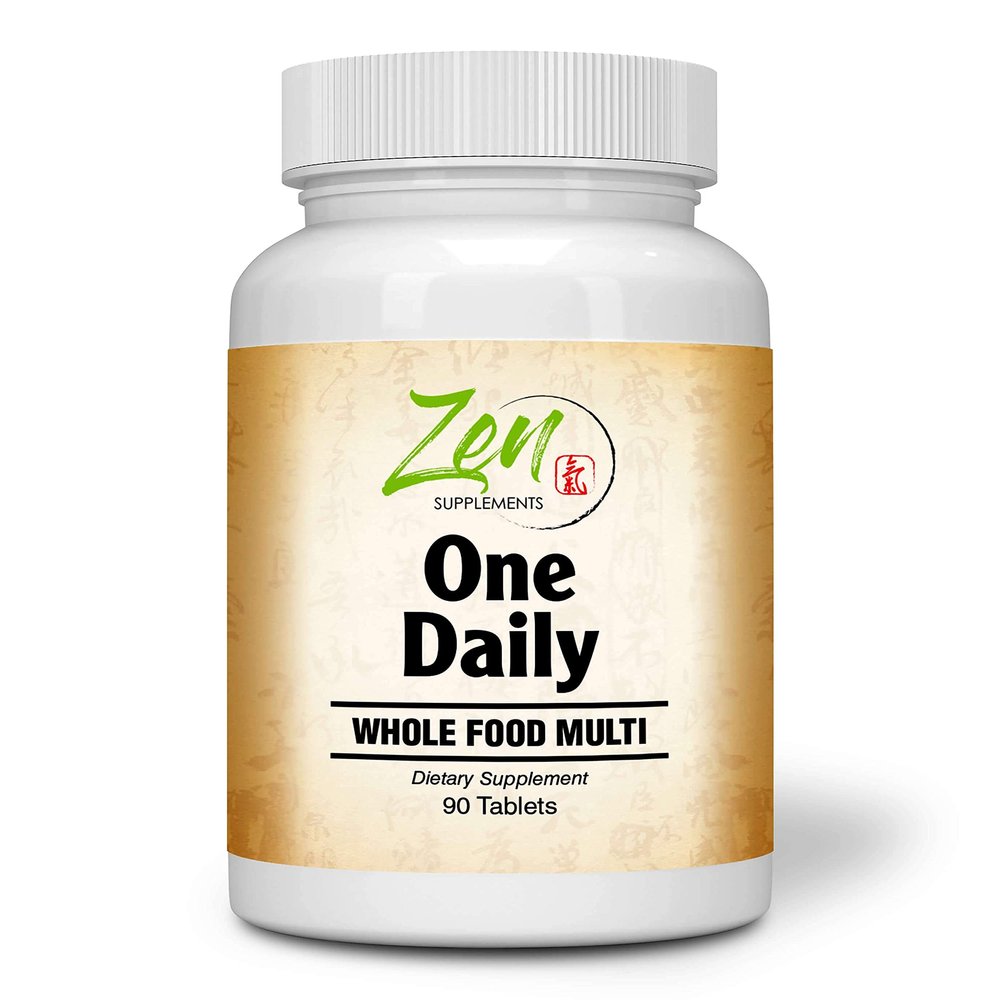 Zen Supplements Daily Multivitamin for Men & Women - Best Immunity Vitamins for Adults, Whole Food Fruit and Vegetables in These Pure MultiVitamins - B6 Vitamins, Folic Acid, Super B Complex -90 Tab