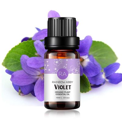 Violet Essential Oil 100% Pure Oganic Plant Natrual Flower Essential Oil for Diffuser Message Skin Care - 10ML