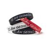 I Am Second 4-Pack Regular/Adult Multi-Color Wristband Bundle view 2