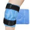 REVIX Ice Pack for Knee Pain Relief, Reusable Gel Ice Wrap for Leg Injuries, Swelling, Knee Replacement Surgery, Cold Compress Therapy for Arthritis, Meniscus Tear and ACL Blue view 1