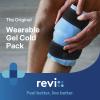 REVIX Ice Pack for Knee Pain Relief, Reusable Gel Ice Wrap for Leg Injuries, Swelling, Knee Replacement Surgery, Cold Compress Therapy for Arthritis, Meniscus Tear and ACL Blue view 2