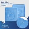 REVIX Ice Pack for Knee Pain Relief, Reusable Gel Ice Wrap for Leg Injuries, Swelling, Knee Replacement Surgery, Cold Compress Therapy for Arthritis, Meniscus Tear and ACL Blue view 4