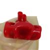 latex Hood Attached Mouthpiece and Nose Tube transparent Adults Rubber Mask bdsm (Customize) view 4