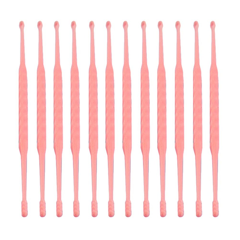 12PCS Ear Wax Picker Disposable Ear Wax Removal Tool Ear Ear Wax Removal Ear Spoon Digger for Plastic Ear Set Plastic Wax Remover