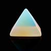 1.5inch Natural Pyramid Carved Chakra Healing Crystal Reiki Stone Gemstone Radiation Deflection Home Decor Gift Decoration Crafts (Opalite) view 2