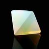 1.5inch Natural Pyramid Carved Chakra Healing Crystal Reiki Stone Gemstone Radiation Deflection Home Decor Gift Decoration Crafts (Opalite) view 3