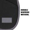 USA Gear Asthma Inhaler Case - Inhaler Holder Travel Pouch with Built-in Belt Loop, Weather Resistant, Interior Accessory Pockets, Durable Neoprene with Zipper Closure for Adults and Kids (Black) view 3