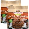 War Eagle Mill Organic Pecan Cinnamon Whole Grain Pancake & Waffle Mix, 22 oz Bag (2 Pack) view 1