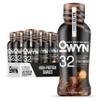 OWYN Only What You Need Pro Elite Vegan High Protein Keto Shake, 32g Protein, 9 Amino Acids, Omega-3, Prebiotics, Superfoods Greens for Workout and Recovery, 0g Net Carbs, Zero Sugar, Chocolate, 12 Fl Oz (Pack of 12) view 1