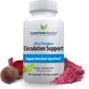CRYSTAL PEAKS NUTRITION Pure Organic Beet Root Powder Extract - Blood Circulation, Promotes Arteries and Veins, Increase Nitric Oxide Production. 1300mg, 60 Veggie Capsules view 1