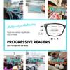 ProEyes Fornax, Progressive Multifocal Blue Light Blocking Lightweight Readers, Anti-Reflective Resin Lens, 0 Power on Top Lens (Gun, 1.25 x) view 3
