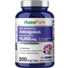 NusaPure Astragalus Root 30:1 Extract, 500 mg Equivalent to 15,000 mg 200 Veg Caps Suitable for Vegetarians and Vegans, Non-GMO view 1
