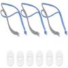 Replacement Headgear Compatible with P10 Nasal Pillow Mask Straps Included 3 Super Elastic Straps and 6 Adjustment Clips(3 Pack) view 1