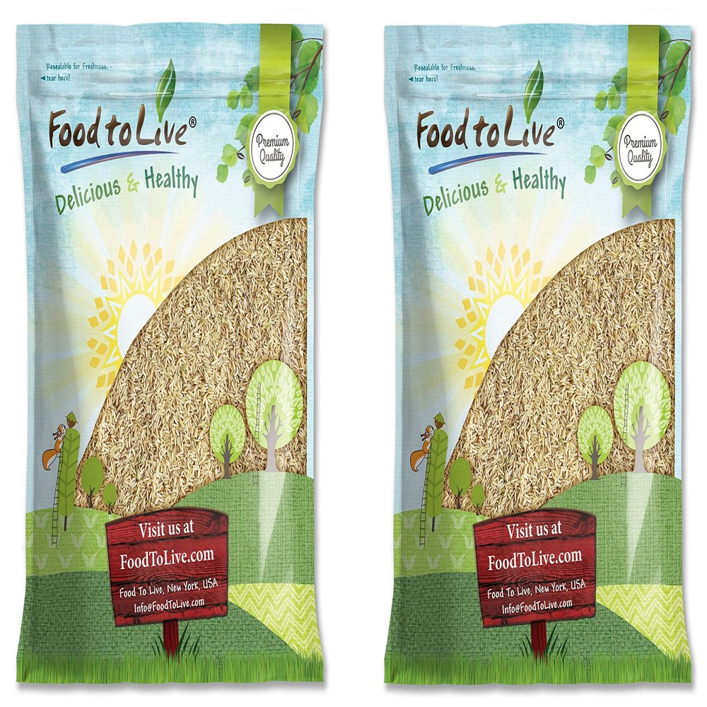 Food to Live Brown Basmati Rice, 16 Pounds - Whole Grain, Long-Grain Rice Variety, Fragrant, Kosher, Vegan, Bulk. Less Starch Content. High in Dietary Fiber. Great for Making Curries, and Pilafs.