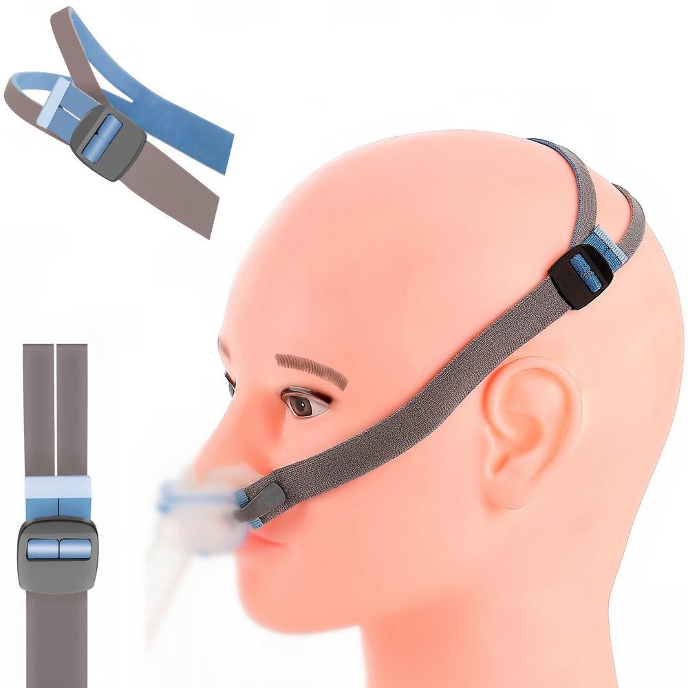 2-Pack Advanced Upgraded P10 Replacement Headgear Straps Compatible with Airfit P10/N30, Fully Adjustable Quick-fit Design Premium Soft Elastic Material