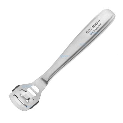 YNR Callus Remover Corn Hard Skin Remover Foot Heel Shaver Pedicure Foot Care Personal Care (Silver Plain)