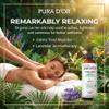 PURA D'OR Organic Whispering Touch Massage Oil for Body & Relaxation, 16oz view 4
