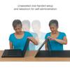 Achieva SMART Mirror Therapy Box Adjustable Angle, Therapist Observation Windows & One-Handed Setup | Mirror Box for Stroke, Phantom Limb Pain, CRPS, Hemiparesis & Hand Rehab view 4