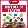 Fisher Snack Indulgent Bulk Trail Mix, 38 oz (Pack of 1), Peanuts, Milk Chocolate Candies, Raisins, Milk Chocolate and Peanut Butter Chips, Snacks for Adults and Kids, Trail Mix Snacks view 3