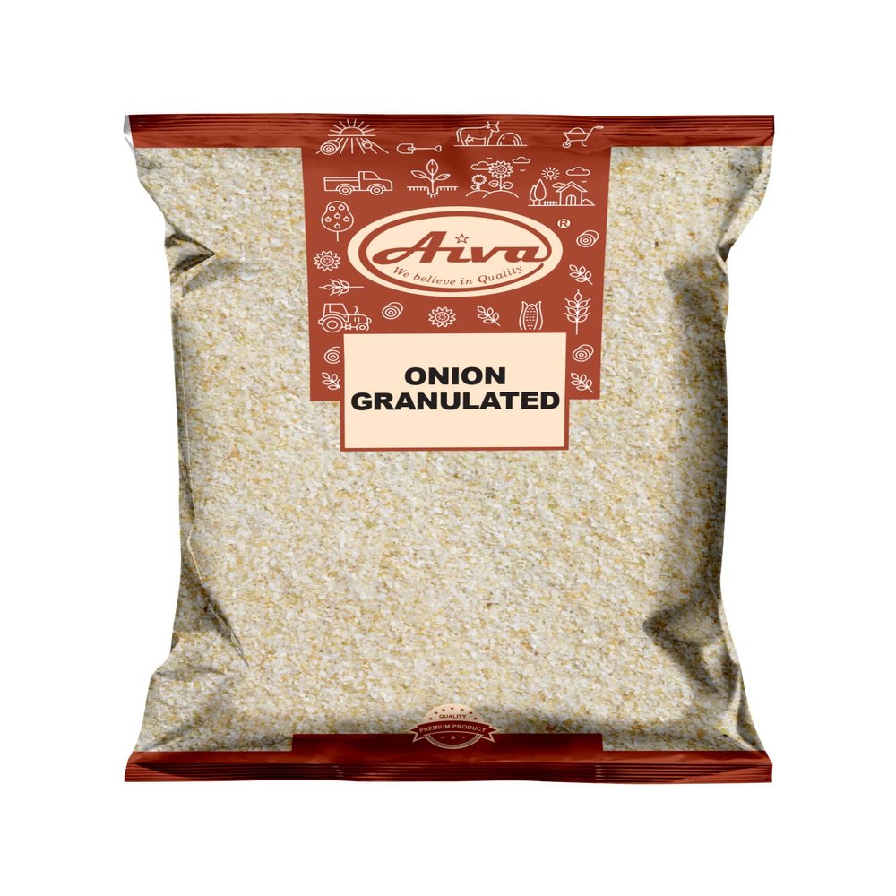 AIVA All Natural Gourmet Granulated, Dehydrated Onion Seasoning for Soups, Stews, Sauces, Spice Blends & More, Packed in USA (4 LB)