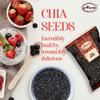 Aiva Chia Seeds Raw - 2 LB Bulk | All-Natural for Shakes, Smoothies & Oatmeal | Premium Quality Superfood view 4